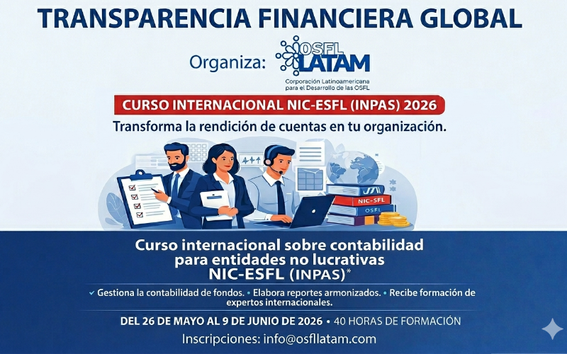 Curso internacional NIC-ESFL 2026